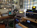 The station is contemporary except fro the 70 RTTY Equipment -

BARTG ST-5 Expanded - Constructed from BARTG PCBs during 2018
Trio Scope for tuning
Creed 6S/5 tape reader
Creed 444 with 45 baud gears


